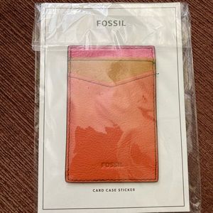 Fossil NWT Phone Card Case sticker